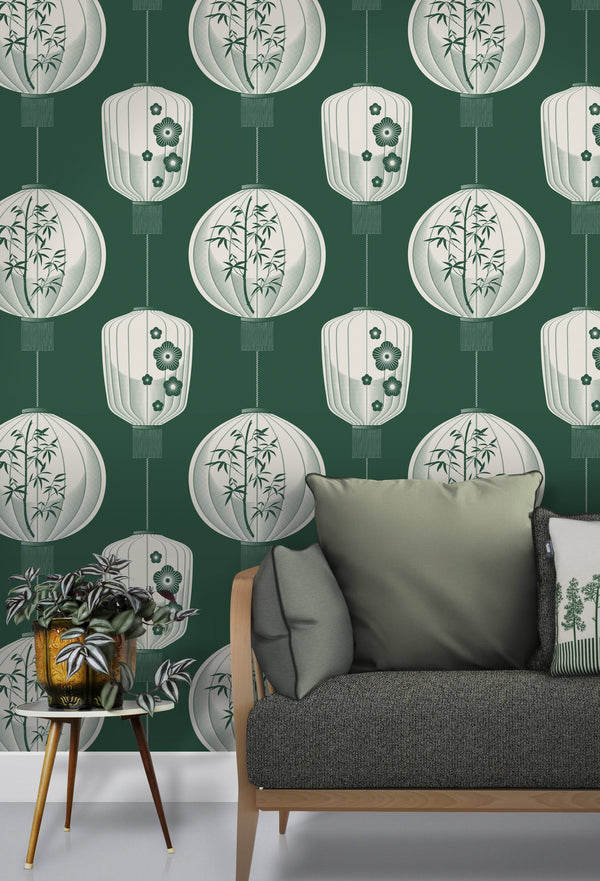 Lucky Lantern Mid Century Wallcovering