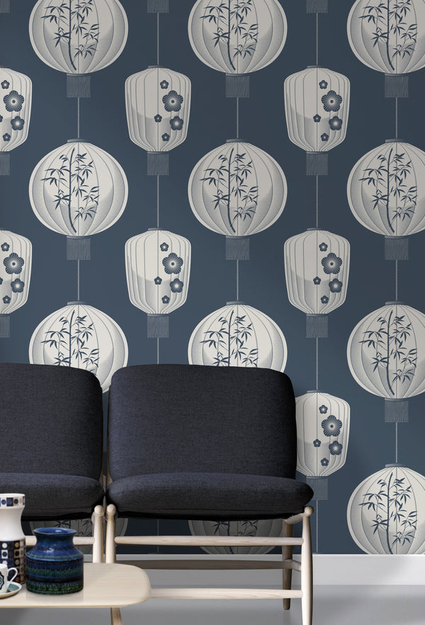 Lucky Lantern Mid Century Wallcovering