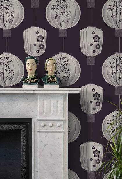 Lucky Lantern Mid Century Wallcovering
