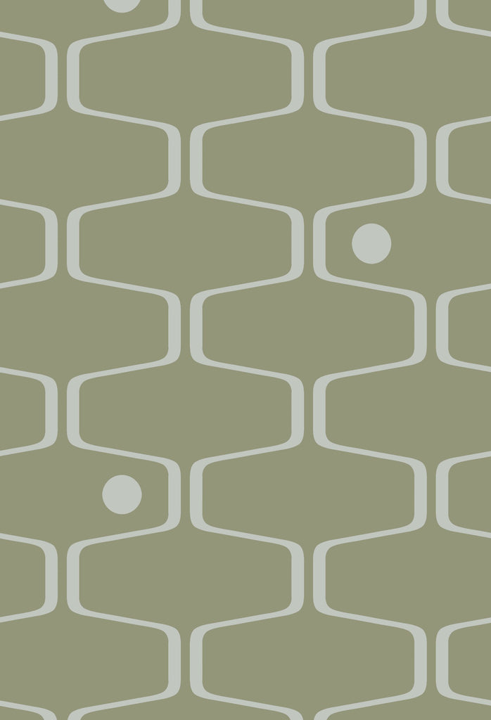 Mid Century Modern available exclusively at Designer Wallcoverings