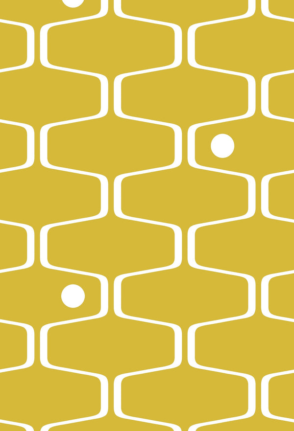 Net & Ball Mid Century Wallcovering