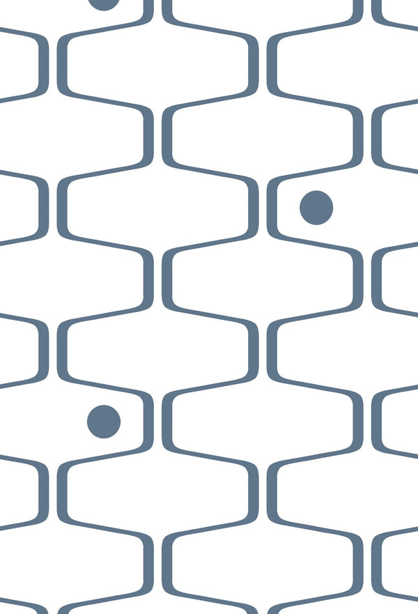 Net & Ball Mid Century Wallcovering