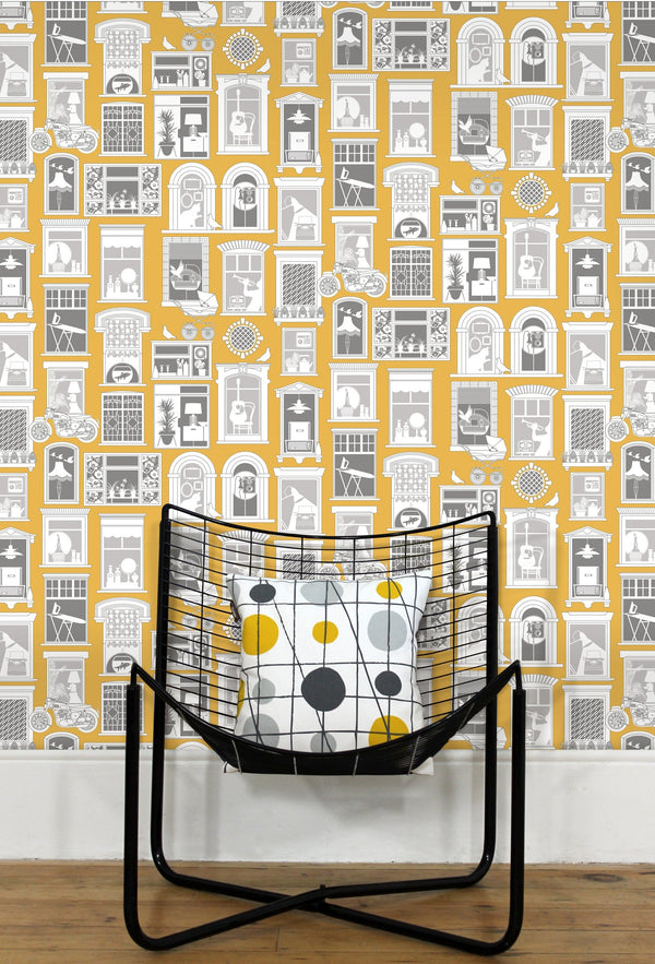 One Day Mid Century Wallcovering