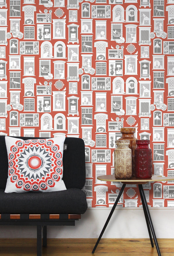 One Day Mid Century Wallcovering
