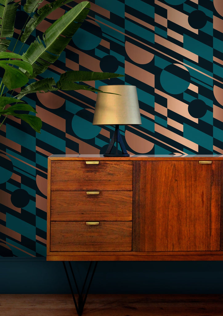 Mid Century Modern available exclusively at Designer Wallcoverings