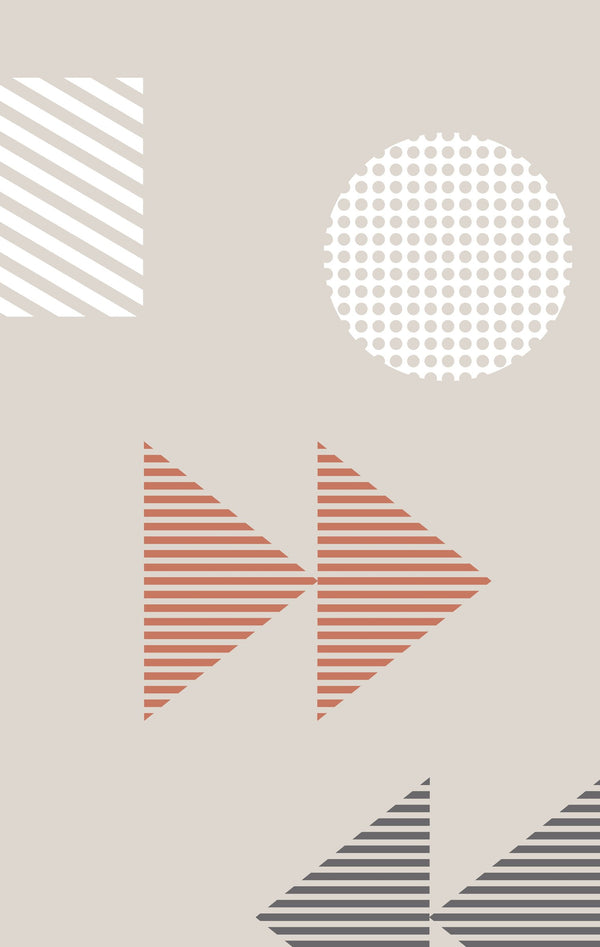 Play/Record Mid Century Wallcovering