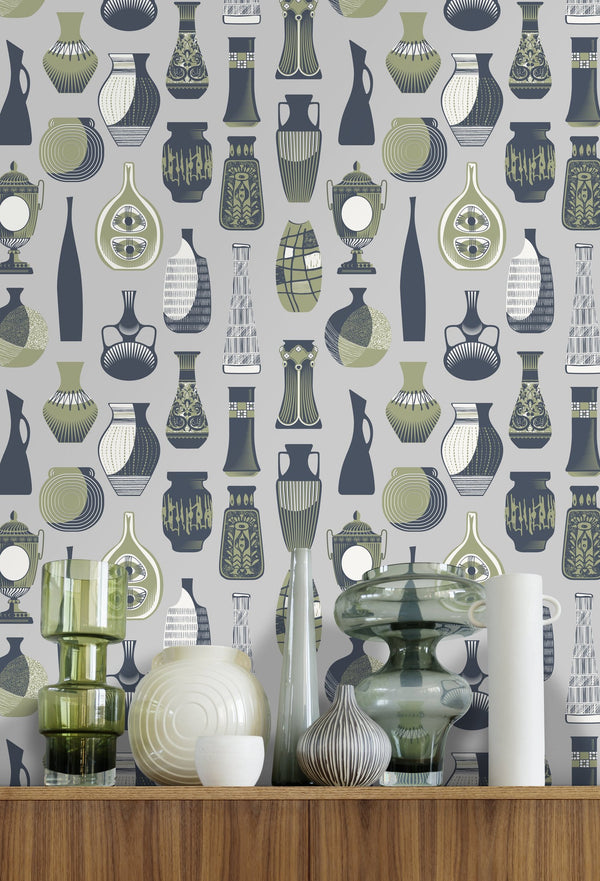 Vessel Mid Century Wallcovering