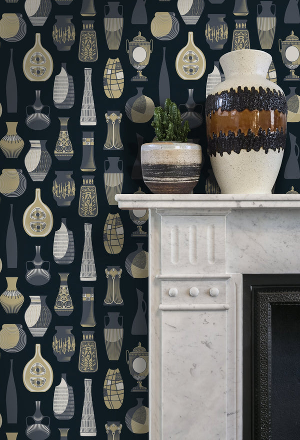 Vessel Mid Century Wallcovering