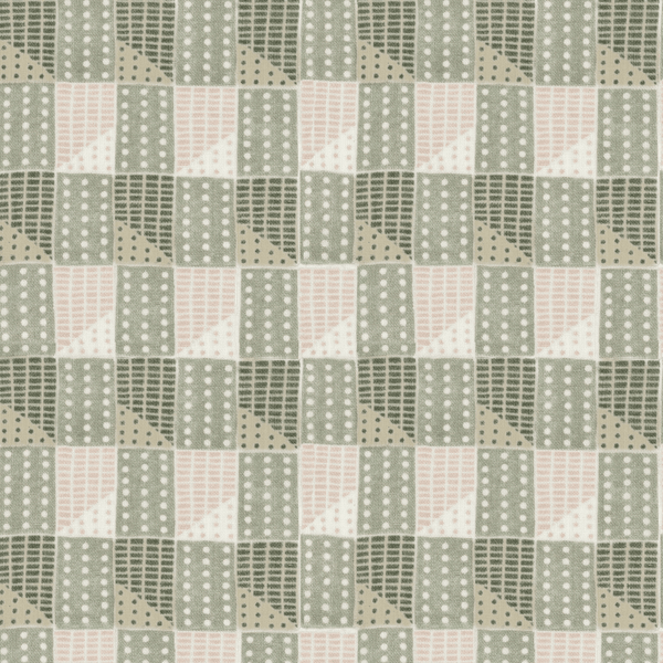 Domino Effect Green Gambit | Abnormals Anonymous Wallcovering