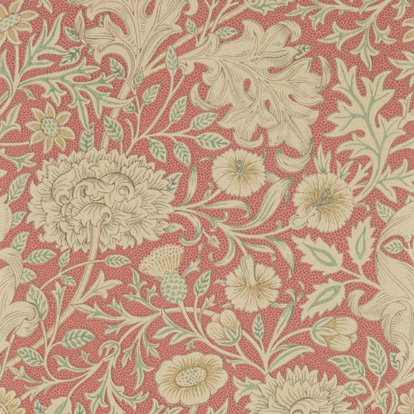 Double Bough Wallpaper Red Carmine | William Morris
