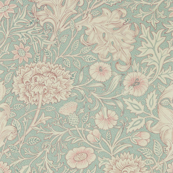 Double Bough Teal Rose | Morris & Co.