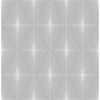 Draper Grey Geometric Wallcovering | Jeffrey Stevens - Image 1