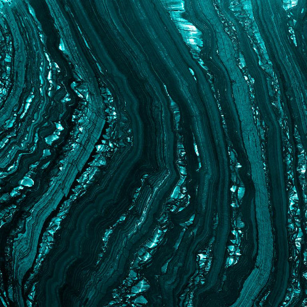 Stromatolite - Turquoise | Wolf Gordon Wallcoverings
