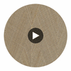 Durante Diamonds | Hollywood Wallcoverings Circular Swatch | Hollywood Wallcoverings