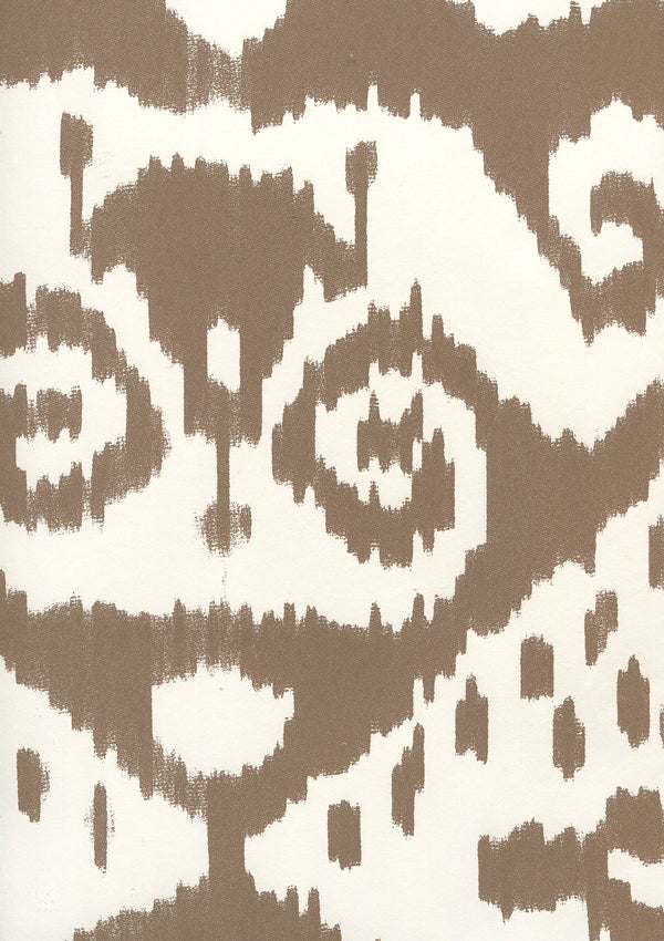 Malaya New_Brown_on_almost_white Screen Printed | China Seas