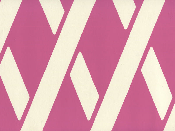Montecito_Bamboo Flamingo_on_Off_White_CP Screen Printed | China Seas