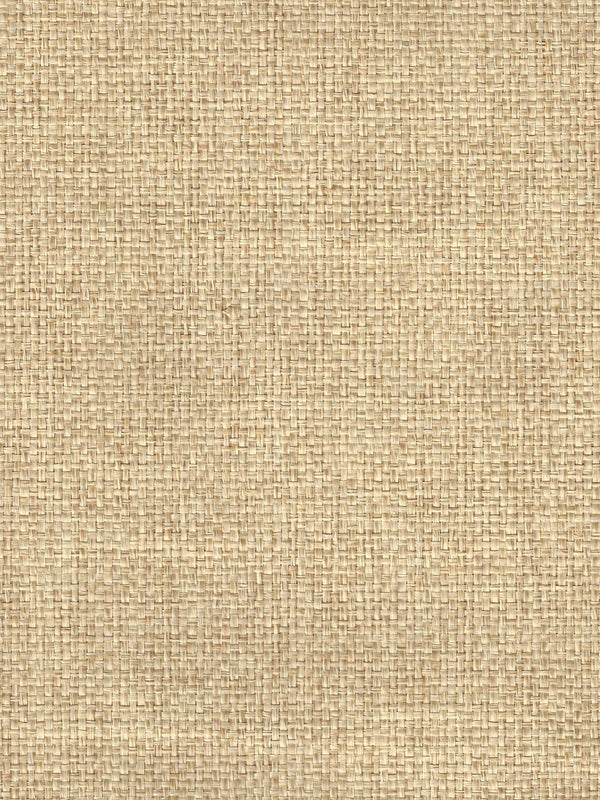 Pacific Paperweave Natural Screen Printed - Beige Wallcovering | China Seas