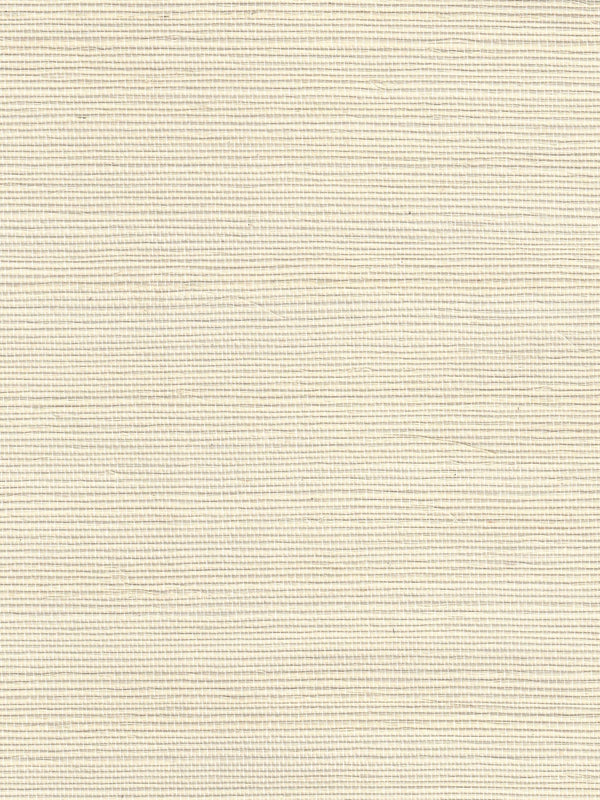 Pacific Sisal Cream Screen Printed - Beige Wallcovering | China Seas