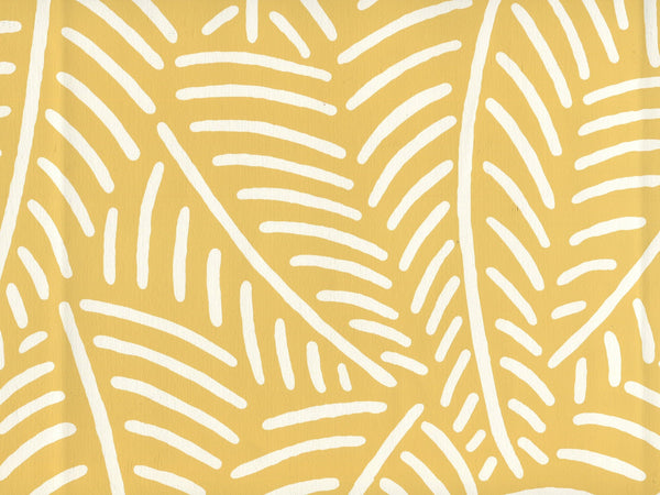 Sauvage_Reverse Butter_Yellow_on_Almost_White_CP Screen Printed | China Seas
