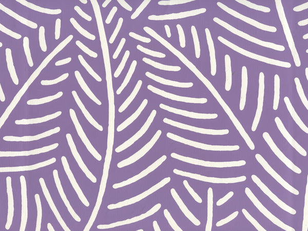 Sauvage_Reverse Dark_Lilac_on_Almost_White_CP Screen Printed | China Seas