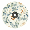 Florent Sailcloth/Celestial/Clay | Harlequin UK Circular Swatch | Harlequin