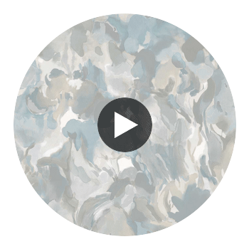 Foresta Ethereal/Parchment | Harlequin UK Circular Swatch | Harlequin