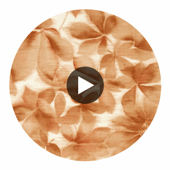 Grounded Baked Terracotta/Parchment | Harlequin UK Circular Swatch | Harlequin