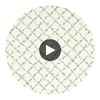 Daisy Trellis Lapis/Pearl | Harlequin UK Circular Swatch | Harlequin