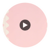 Ric Rac Rose Quartz | Harlequin UK Circular Swatch | Harlequin
