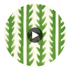 Sticky Grass Emerald | Harlequin UK Circular Swatch | Harlequin