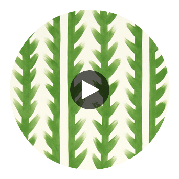 Sticky Grass Emerald | Harlequin UK Circular Swatch | Harlequin
