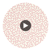 Wiggle Carnelian/Rose Quartz | Harlequin UK Circular Swatch | Harlequin