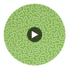 Wiggle Peridot/Rose Quartz | Harlequin UK Circular Swatch | Harlequin