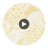 Flourish First Light/Nectar | Harlequin UK Circular Swatch | Harlequin