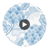 Flourish First Light/Midsummers Eve | Harlequin UK Circular Swatch | Harlequin