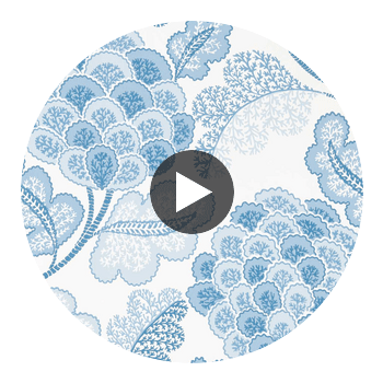 Flourish First Light/Midsummers Eve | Harlequin UK Circular Swatch | Harlequin