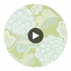 Flourish Tree Canopy/Silver Willow | Harlequin UK Circular Swatch | Harlequin
