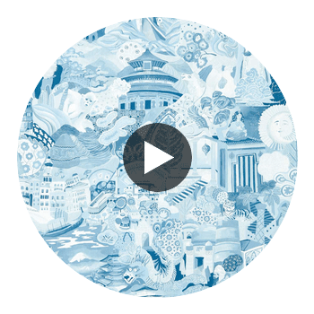 Journey of Discovery Wild Water/Exhale | Harlequin UK Circular Swatch | Harlequin