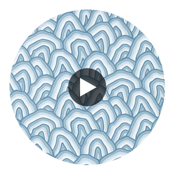 Kumo Wild Water/Exhale | Harlequin UK Circular Swatch | Harlequin