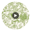Melograno Forest/First Light | Harlequin UK Circular Swatch | Harlequin