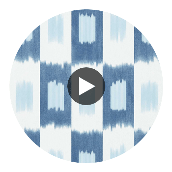 Shiruku Wild Water/Azul/Exhale | Harlequin UK Circular Swatch | Harlequin