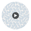 Zori Awakening/Cornflower | Harlequin UK Circular Swatch | Harlequin