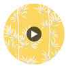 Isabella Honey/Porcelain | Harlequin UK Circular Swatch | Harlequin