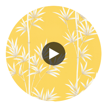 Isabella Honey/Porcelain | Harlequin UK Circular Swatch | Harlequin