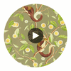 Nellie Gilver/Meadow | Harlequin UK Circular Swatch | Harlequin