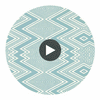 Ankara Sky/Awakening | Harlequin UK Circular Swatch | Harlequin