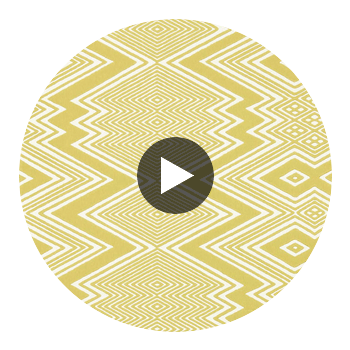 Ankara Sunflower/Awakening | Harlequin UK Circular Swatch | Harlequin