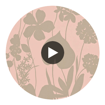 Nalina Peach | Harlequin UK Circular Swatch | Harlequin