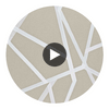 Sumi Pebble/Chalk | Harlequin UK Circular Swatch | Harlequin
