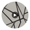 Sumi Linen/Onyx | Harlequin UK Circular Swatch | Harlequin